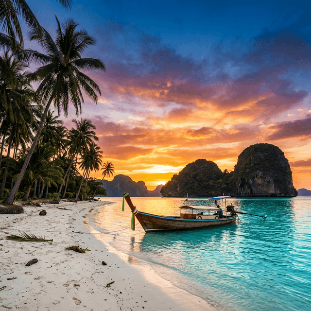 Tropical ocean travel