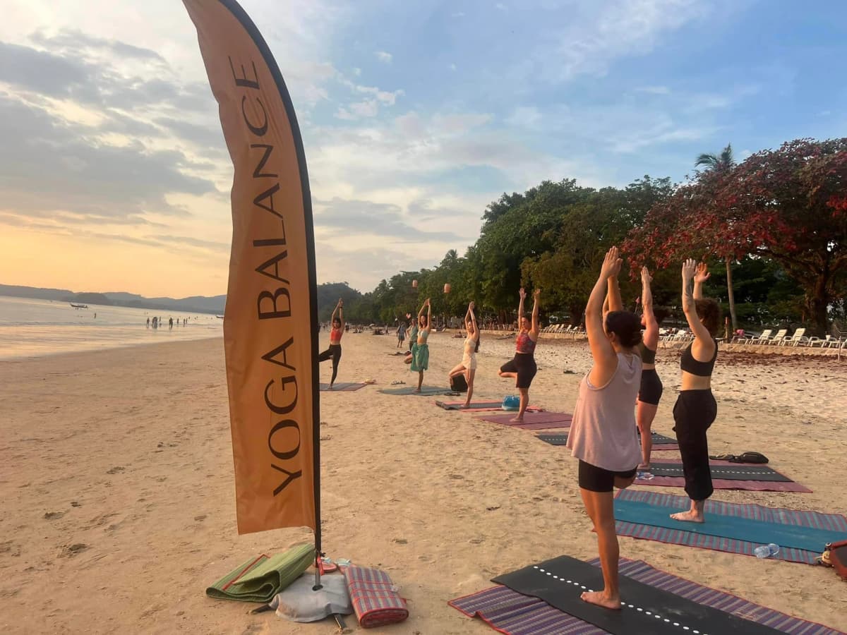 Krabi Sunrise and Sunset Yoga Balance Class