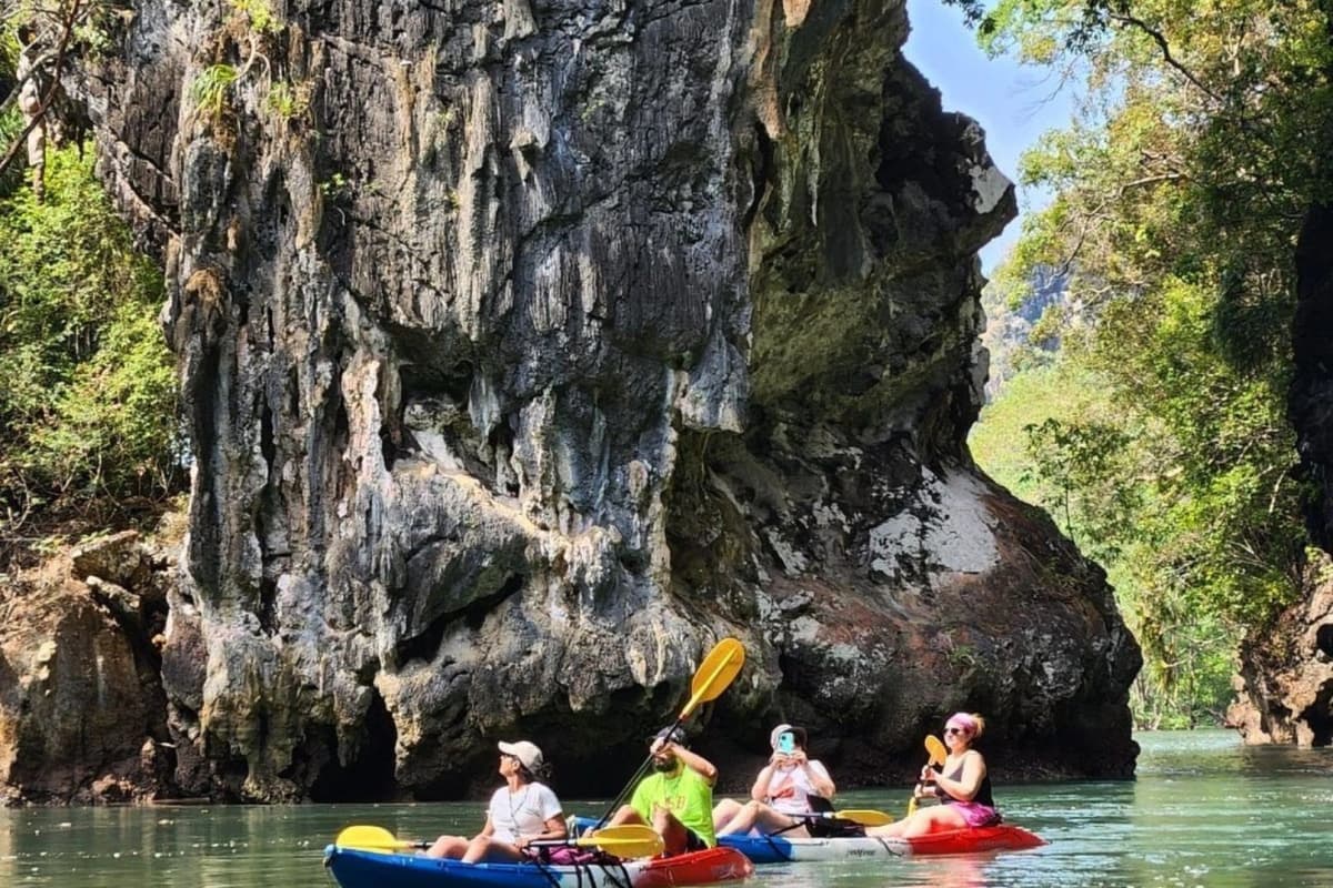 Krabi Kayaking Experience at Thalane Bay