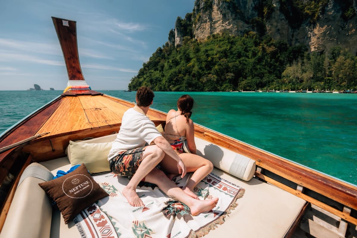 Neptune Private Luxury Longtail Boat Tour